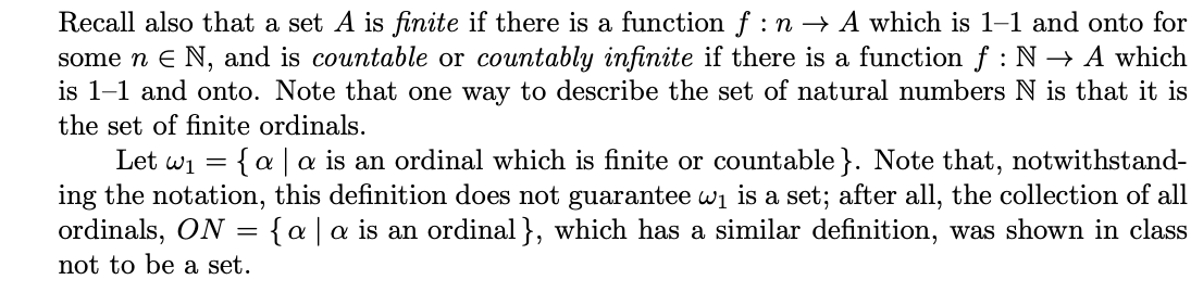 Solved n ordinal or ordinal number is a set α such that: i. | Chegg.com