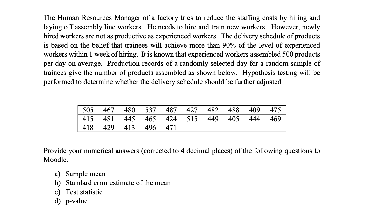 Solved Provide your numerical answers (corrected to 4 | Chegg.com