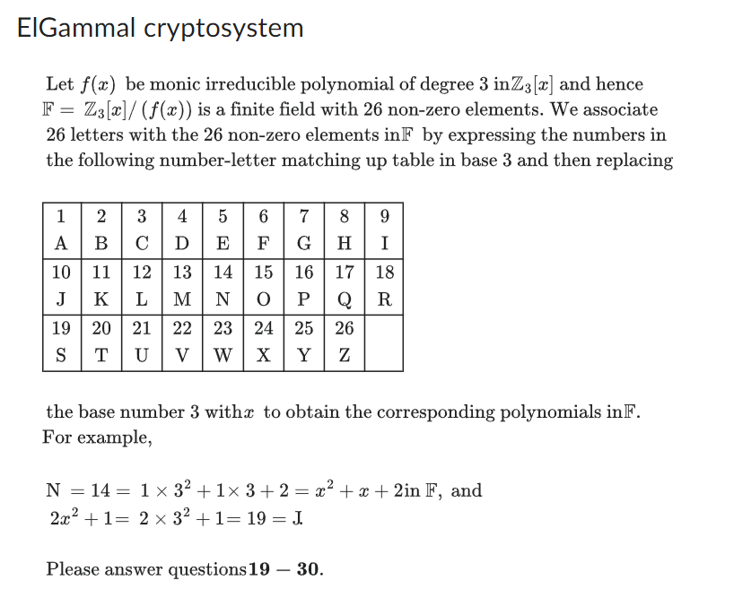Solved Let f(x) be monic irreducible polynomial of degree 3 | Chegg.com