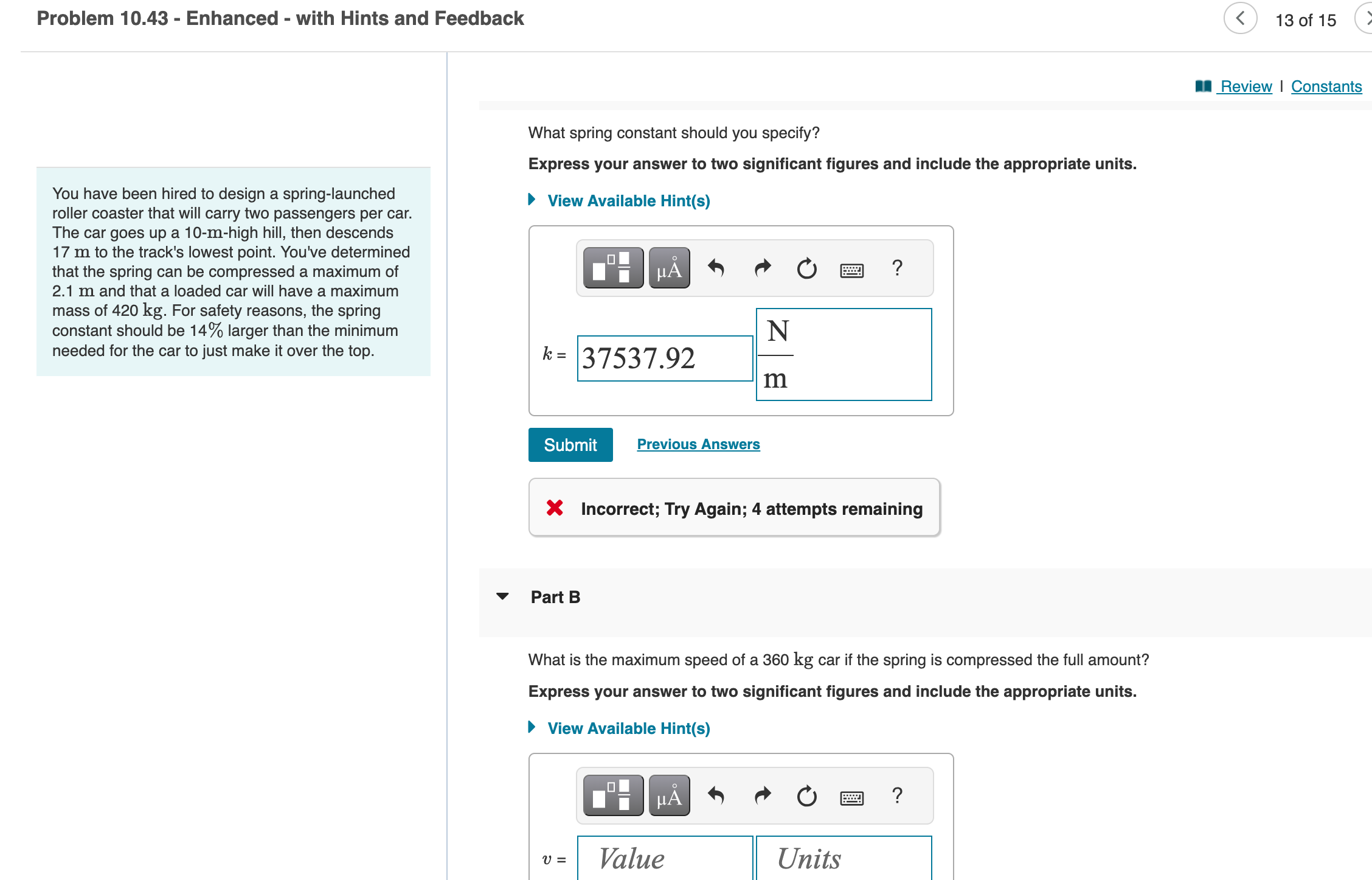 Solved I Really Need Help With Part A And B Can You Please | Chegg.com