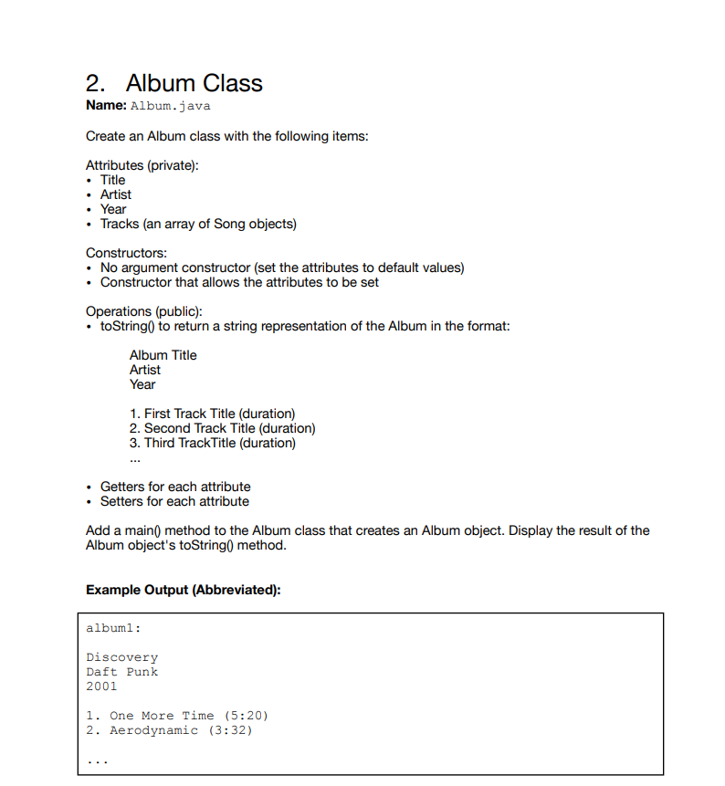 solved-album-class-i-have-included-my-program-for-the-song-chegg