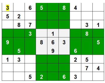 Sudoku solver. C recursive implementation (backtracking technique