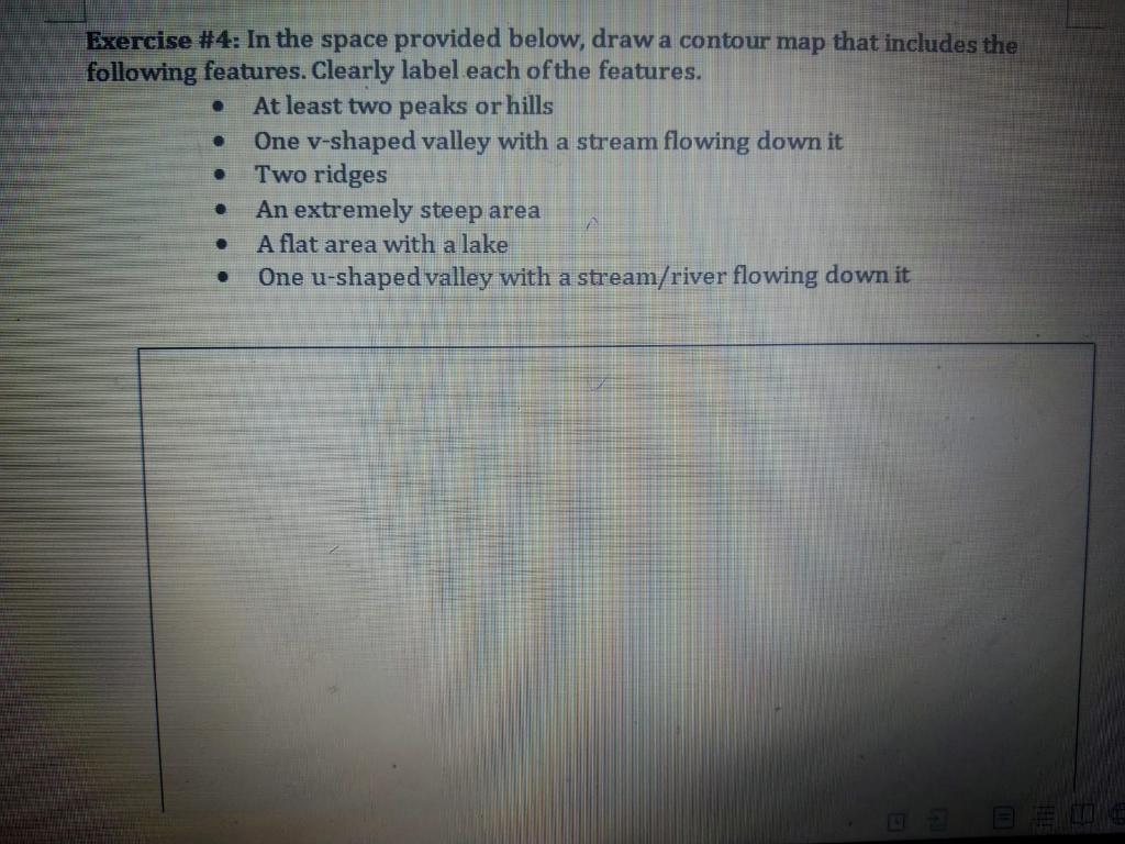 Solved Exercise #4: In the space provided below, draw a | Chegg.com