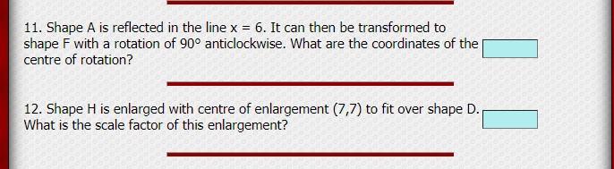 Exam-Style Questions on Transformations