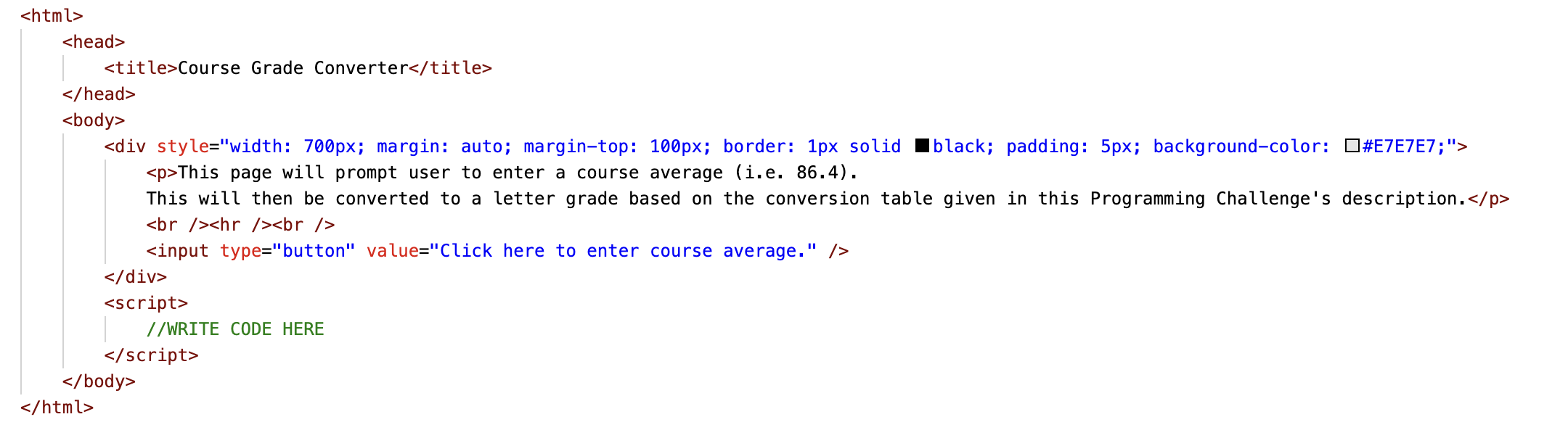 Solved How will the function be written to compute letter | Chegg.com