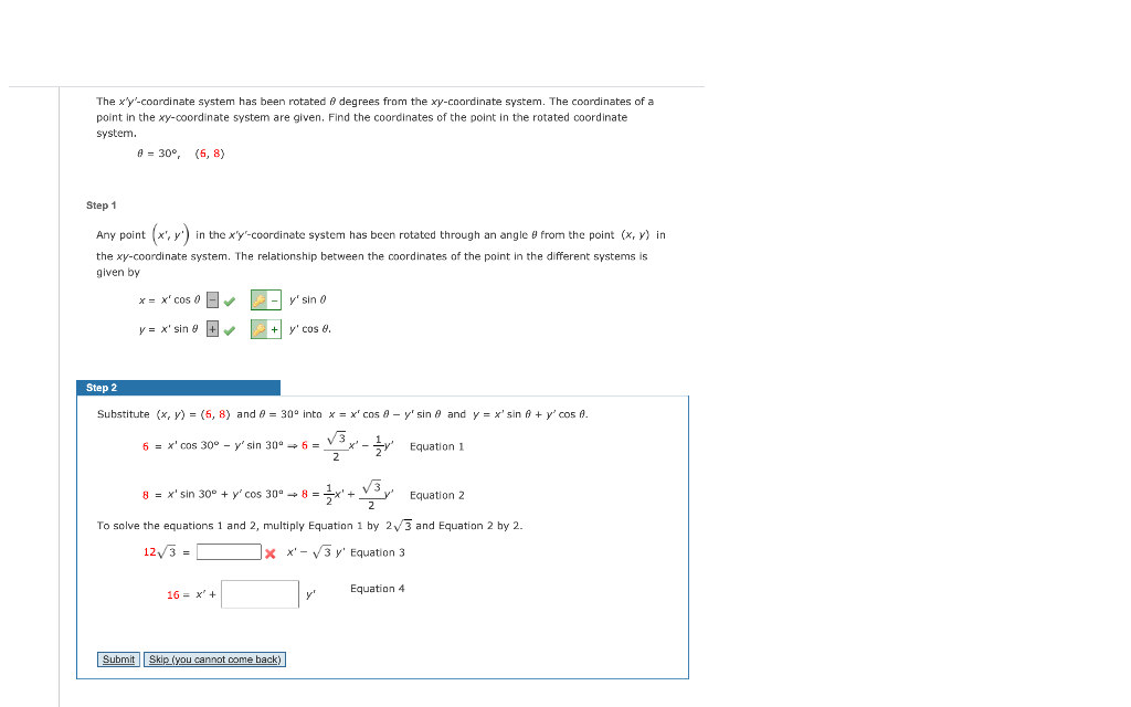 solved-a-rotate-the-axes-to-eliminate-the-xy-term-in-the-chegg