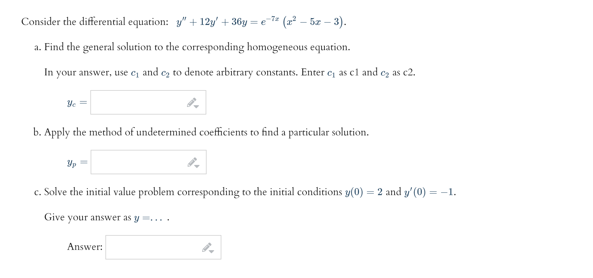 solved-consider-the-differential-equation-y-12y-36y-chegg