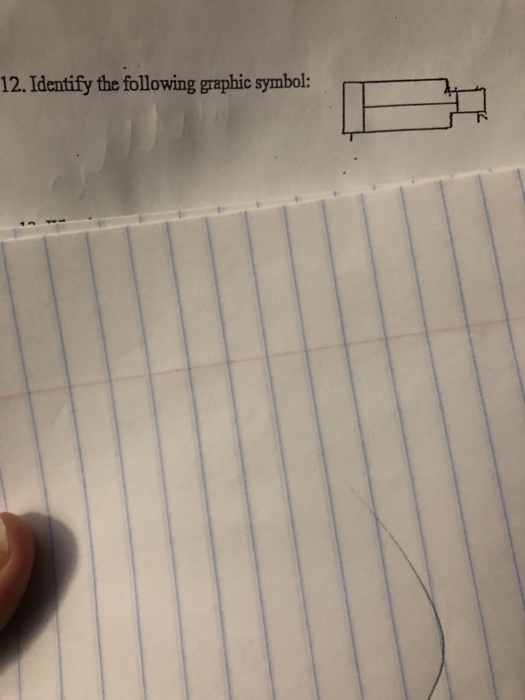 Solved 12. Identify the following graphic symbol: E- | Chegg.com