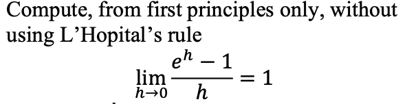 Solved Compute, from first principles only, without using | Chegg.com
