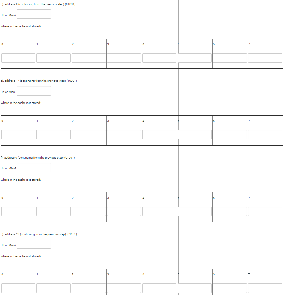 solved-assume-that-you-have-a-direct-mapped-cache-with-8-chegg