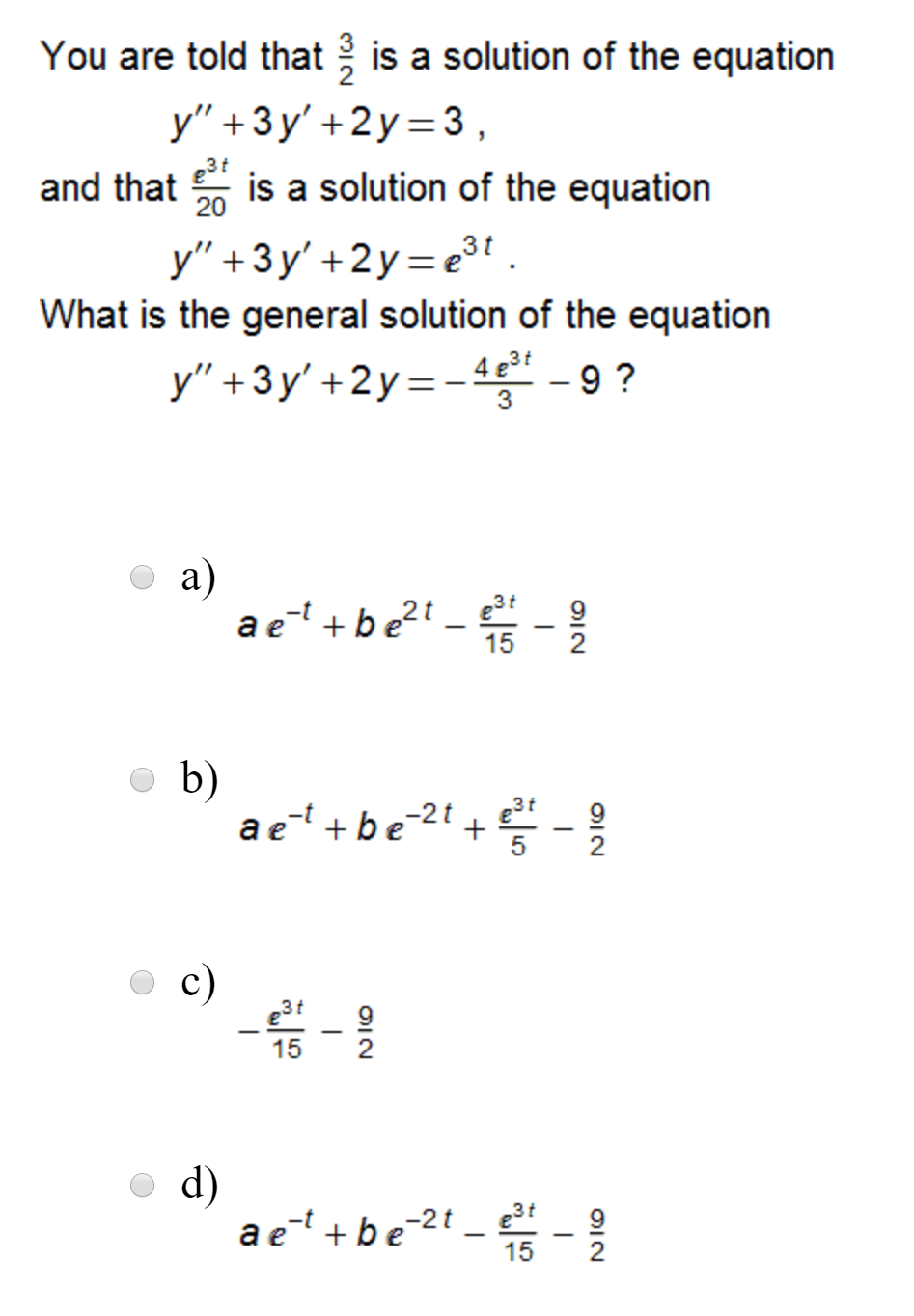 if x 2 y 3 is a solution of the linear equation