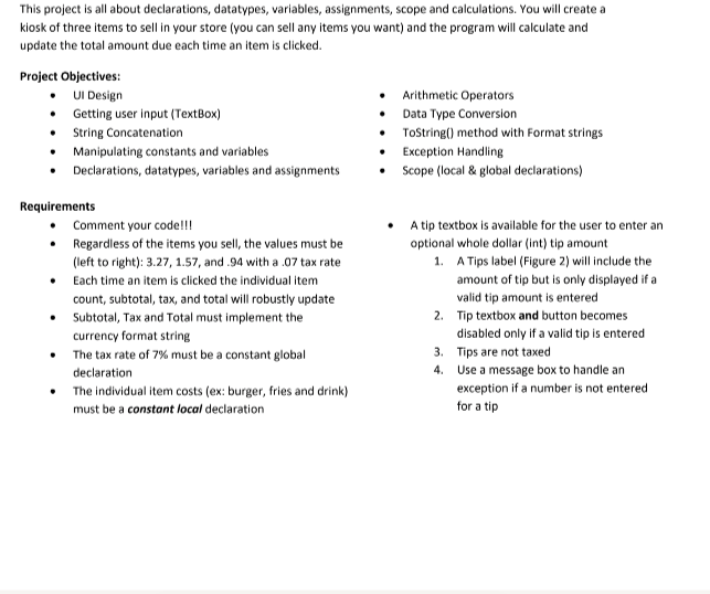 Solved 5. Now start making your declarations for all the | Chegg.com