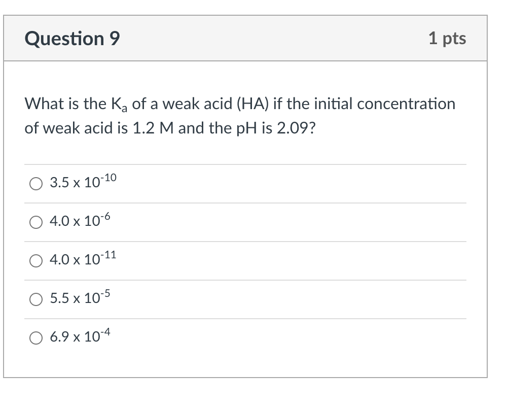 solved-question-9-1-pts-what-is-the-ka-of-a-weak-acid-ha-chegg