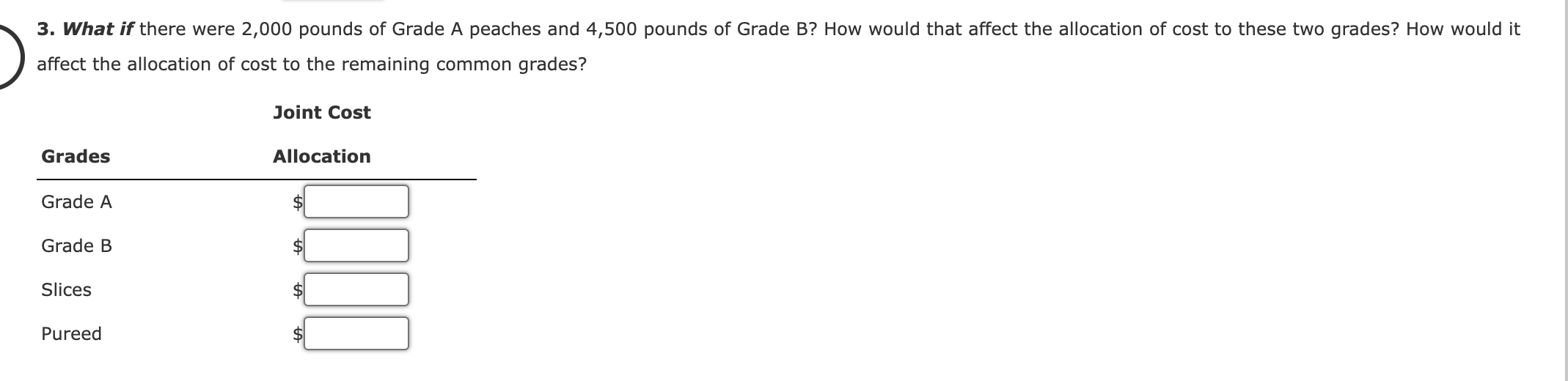 Solved Allocating Joint Costs Using The Physical Units | Chegg.com