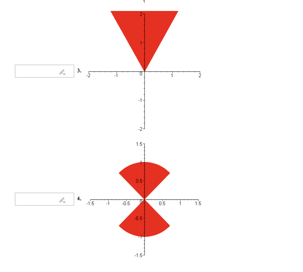 Solved 1 Point Relow You Are Given Descriptions In Polar Chegg Com