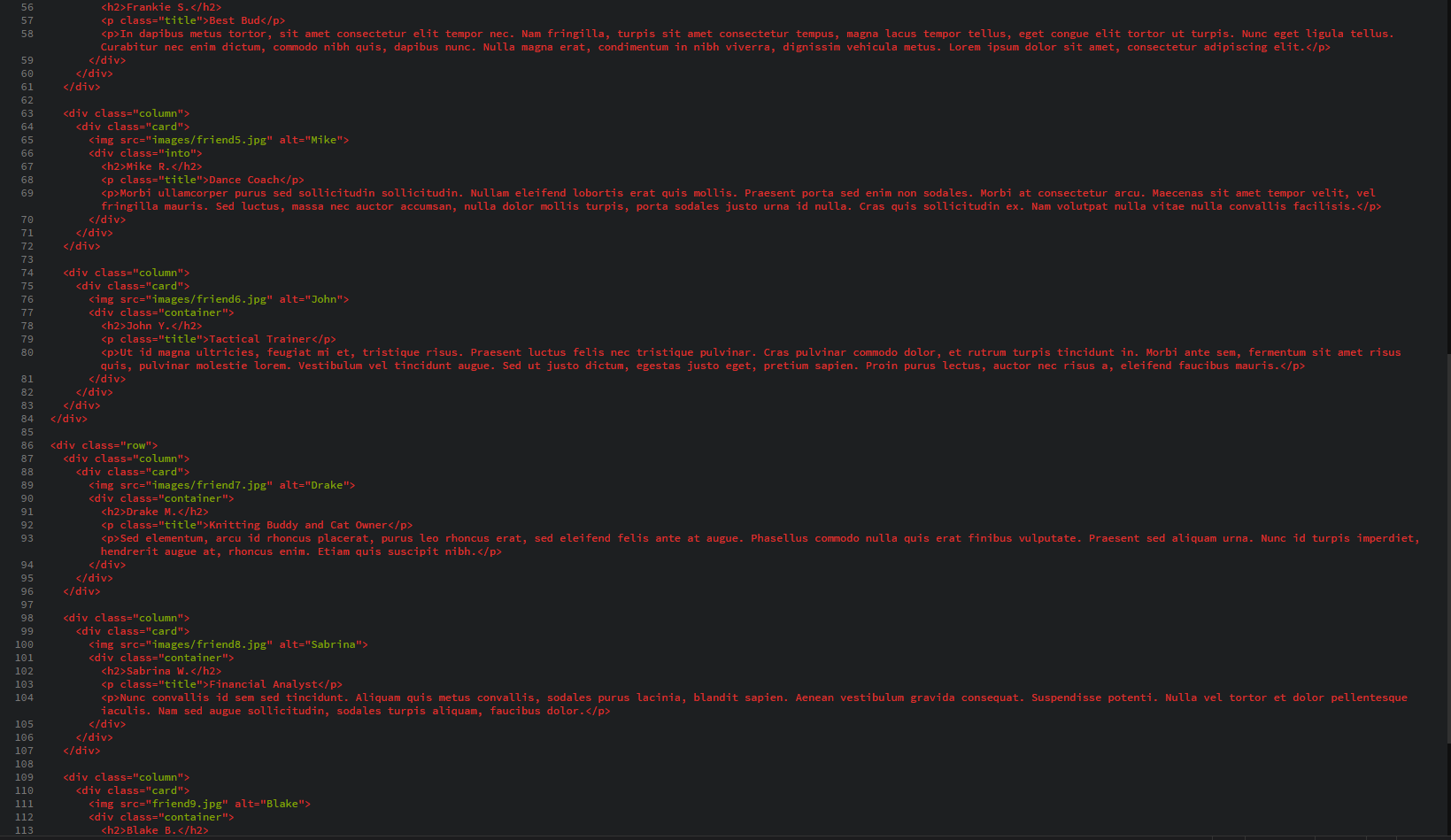 I just need help with this coding assignment!Dear | Chegg.com