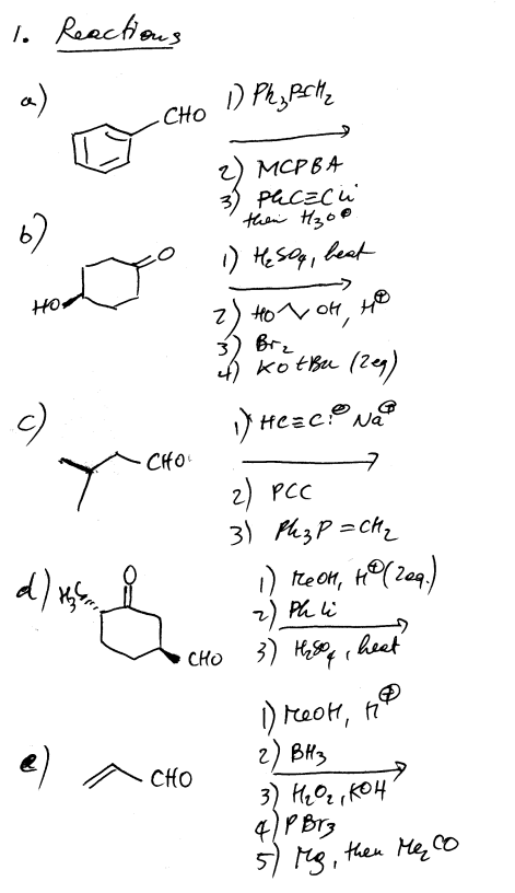 Solved For The Following Molecules For Question 1 In Parts | Chegg.com