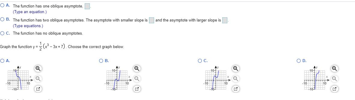 Solved Graph the function y = - 3x+7) by identifying the | Chegg.com