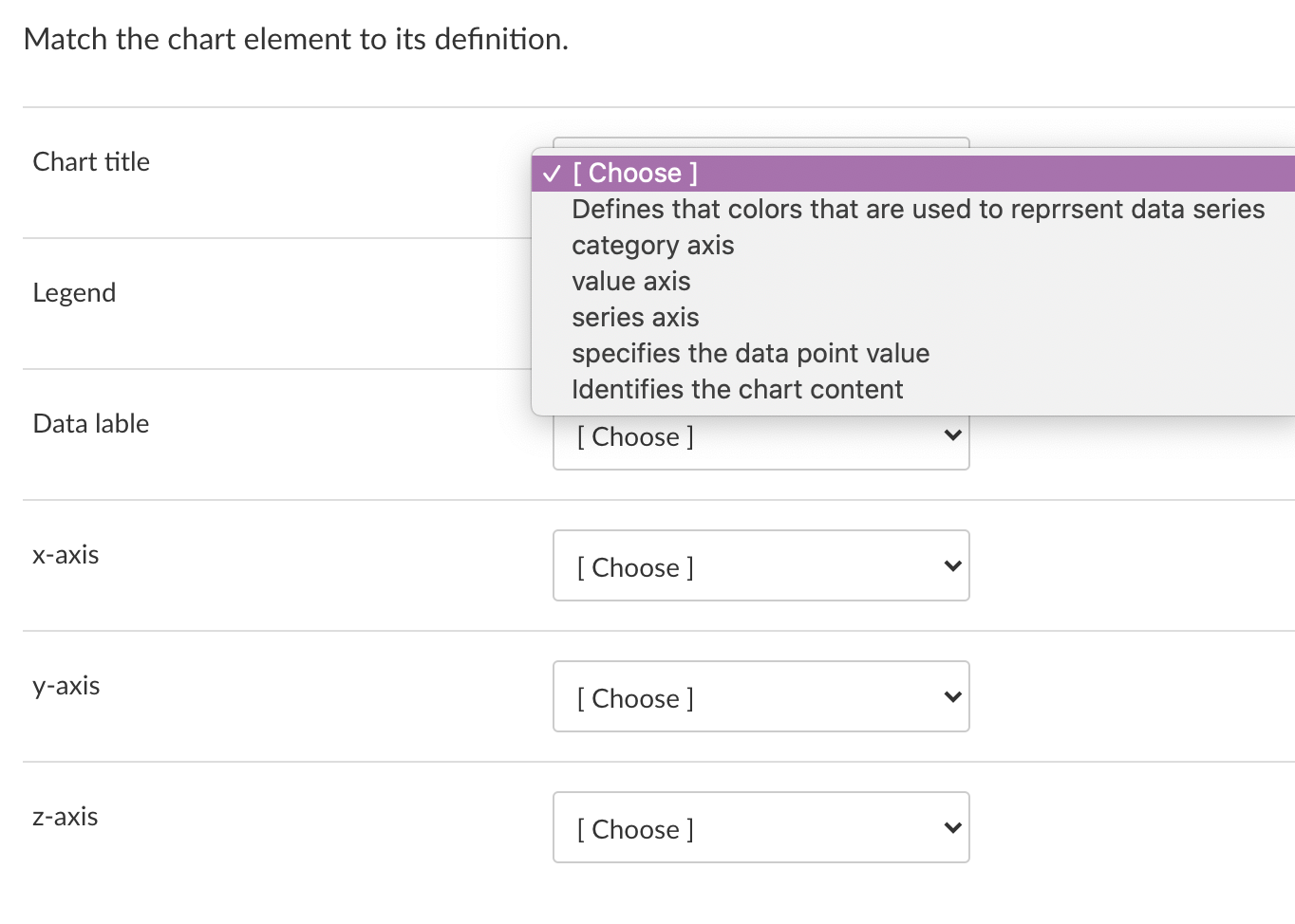 Solved To Plot Data As A Chart You Select The A And Then Chegg