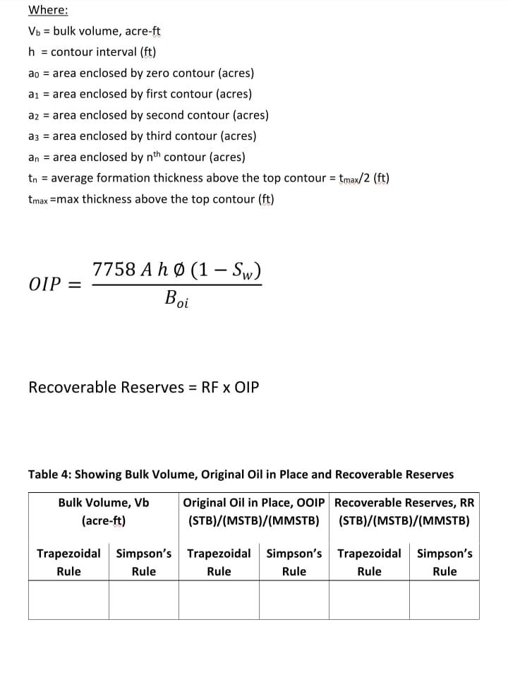 Planimeter Lab Aim To determine the recoverable | Chegg.com