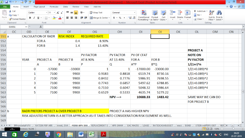 AutoSum7 B a copy Formatting as Table Styles Styles Cells 1.4 740 projects (Autosaved) (Autosaved) (Autosaved) - Microsoft Ex