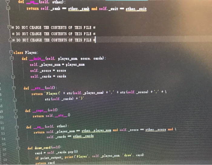 Solved L player!: a Player object that represents Player #1 | Chegg.com
