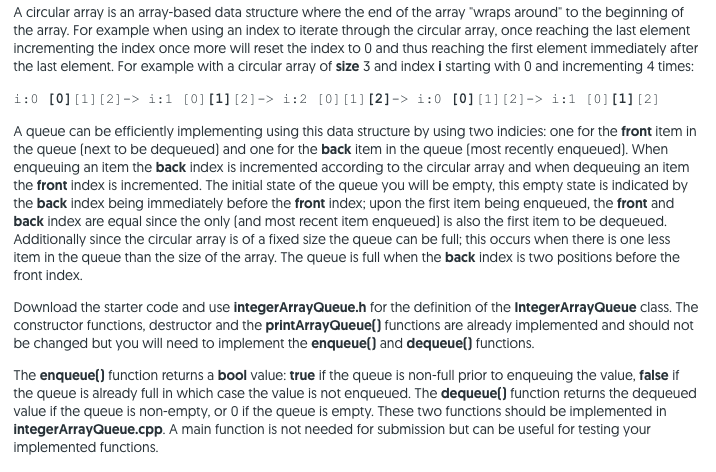 solved-a-circular-array-is-an-array-based-data-structure-chegg