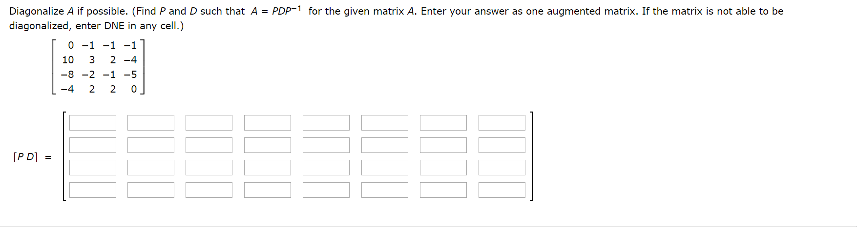 Solved How Can I Get The Characteristic Equation For Such A 