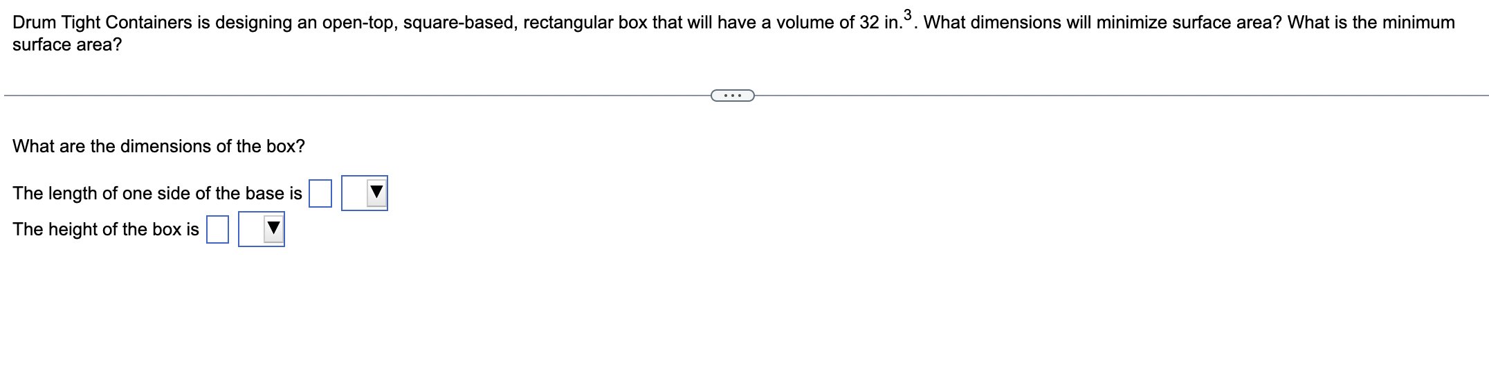 Solved Drum Tight Containers Is Designing An Open top Chegg