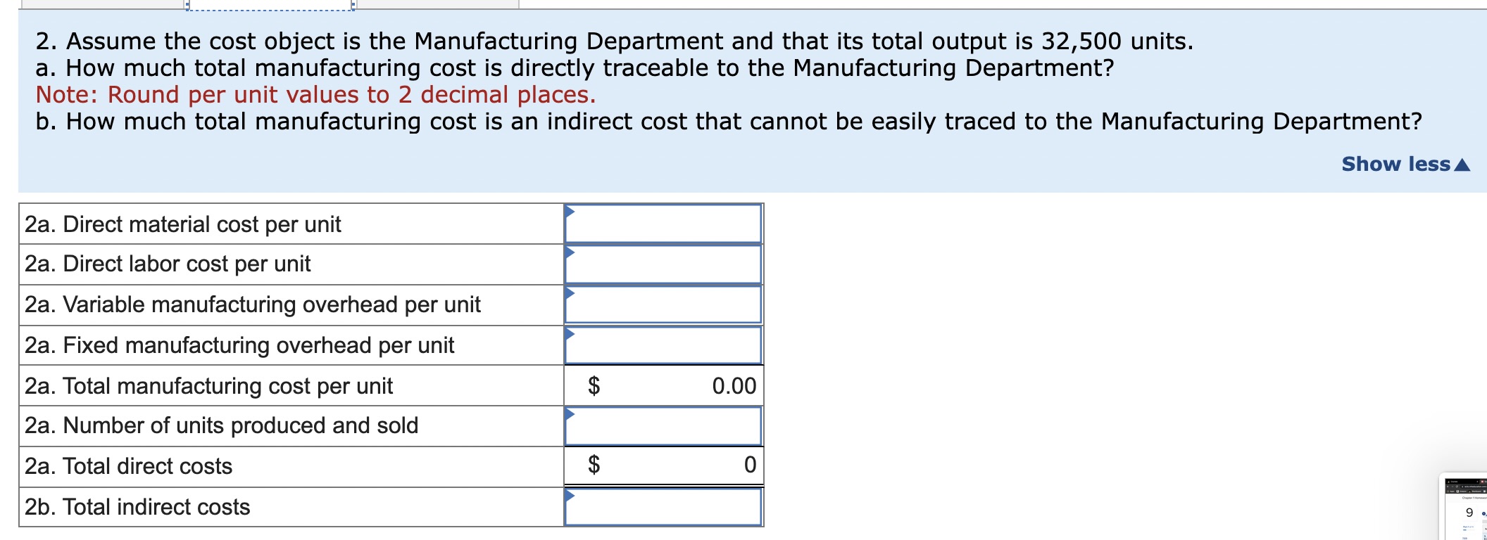 Solved Exercise 1-7 (Algo) Direct and Indirect Costs [LO1-1] | Chegg.com