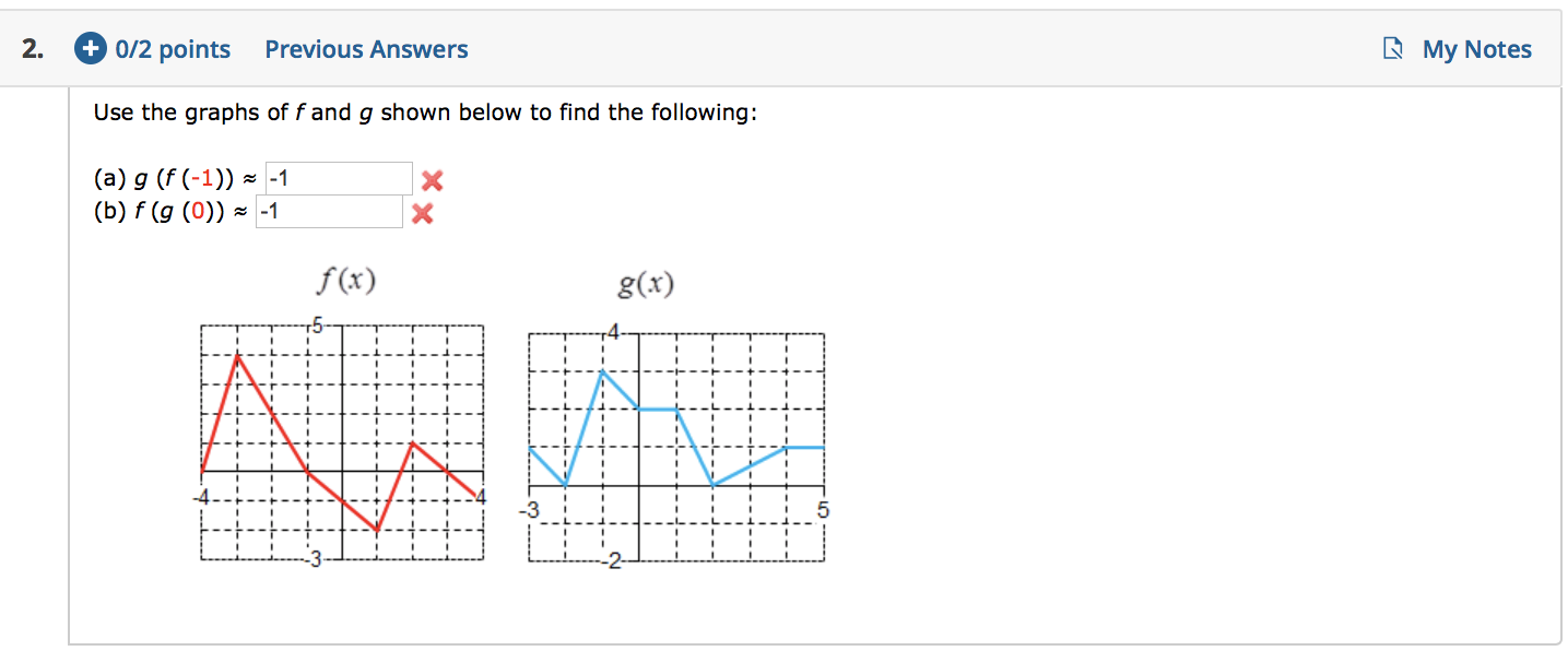 Solved 2. + 0/2 points Previous Answers My Notes Use the | Chegg.com