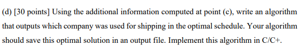 Solved Suppose You Are Consulting For A Company That | Chegg.com