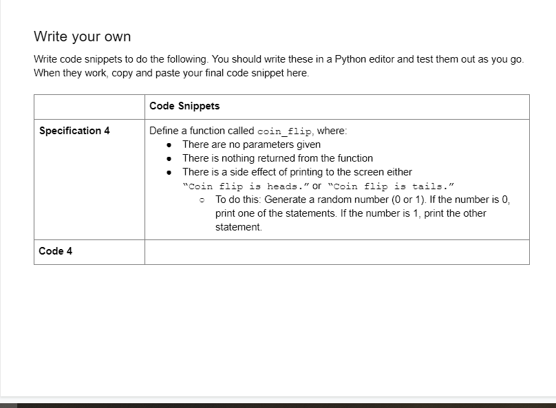 Solved Predicting the result Math and Random Consider the | Chegg.com