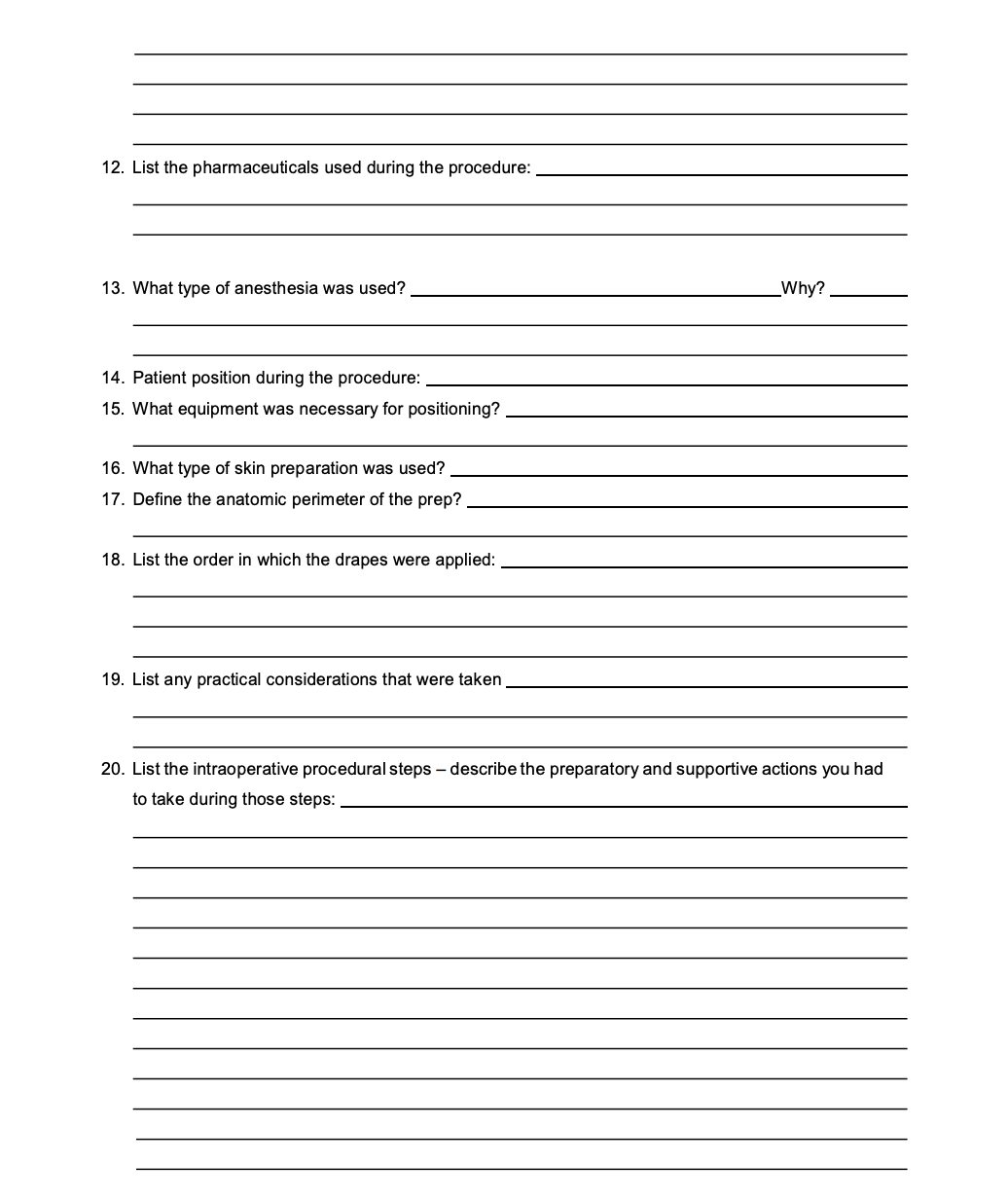 Solved Case Study: Abdominal Myomectomy (laparotomy)36 An 