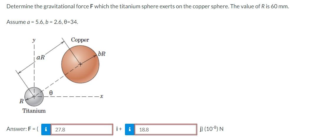 Solved Two uniform spheres are positioned as shown. | Chegg.com