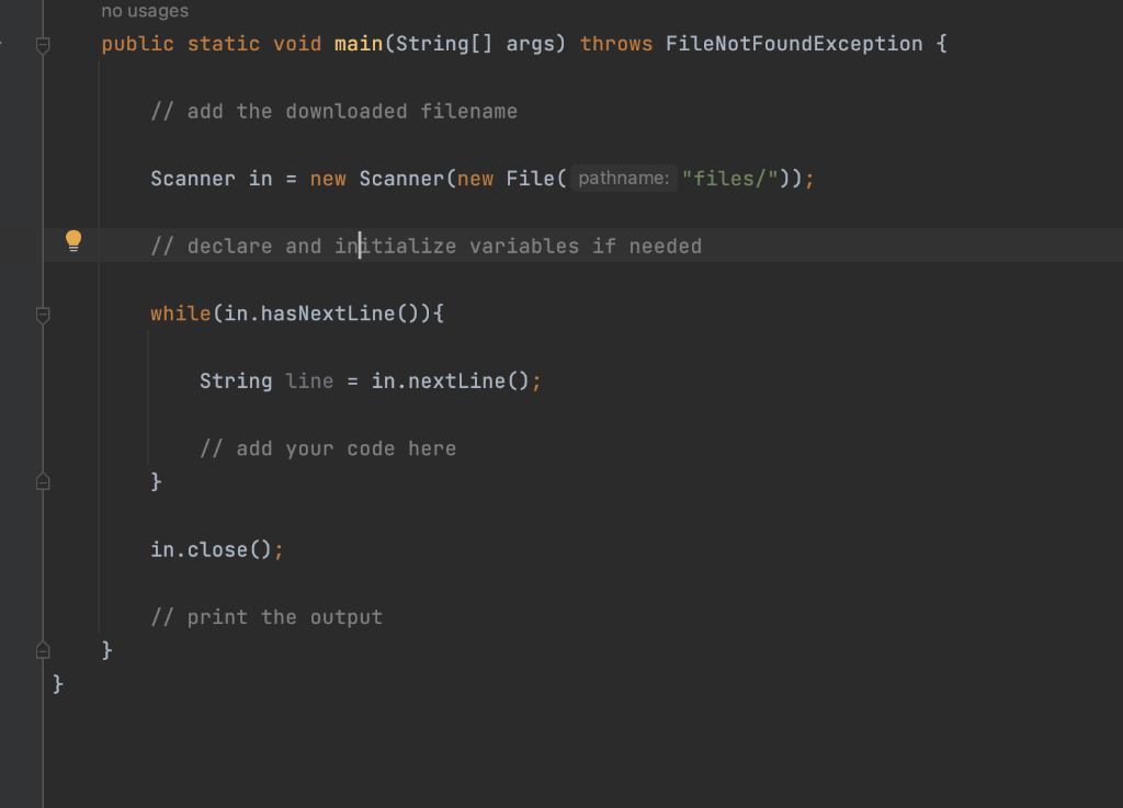 Solved IN JAVA, the input txt is named p4.txt and the | Chegg.com