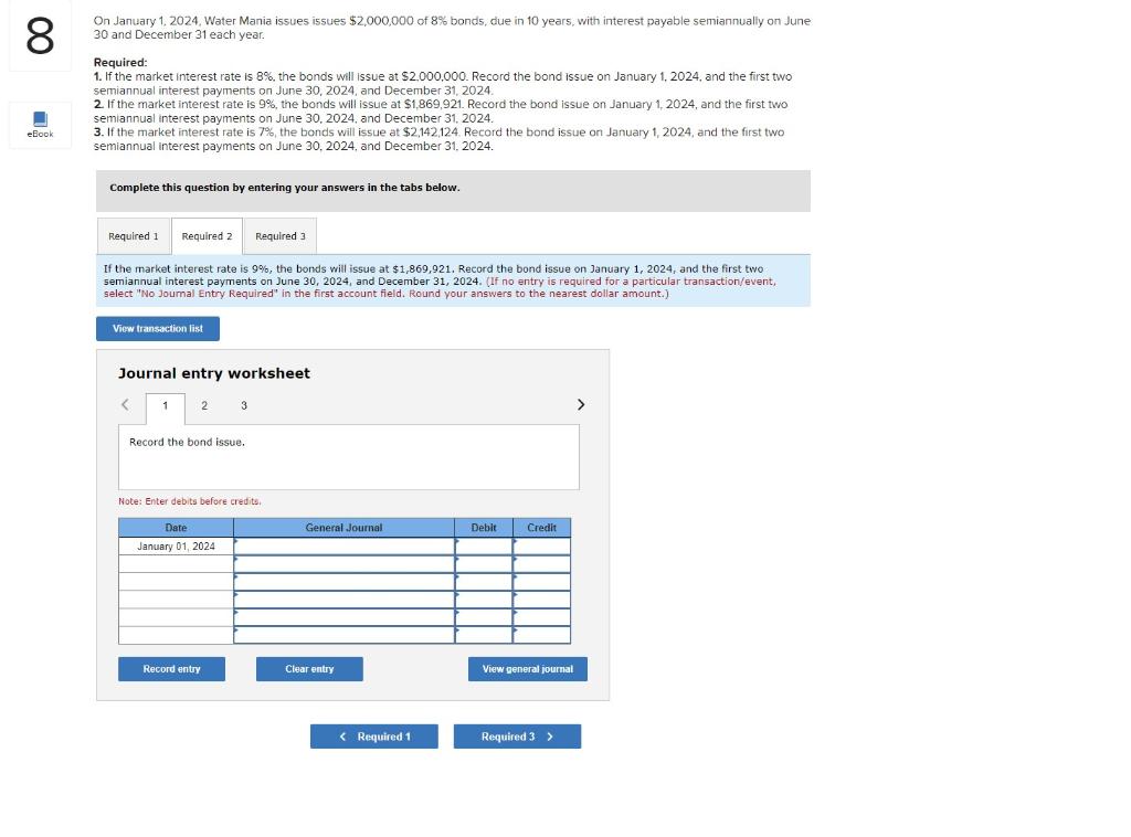 Solved On January 1 2024 Water Mania Issues Issues Chegg Com   PhpST2LQd