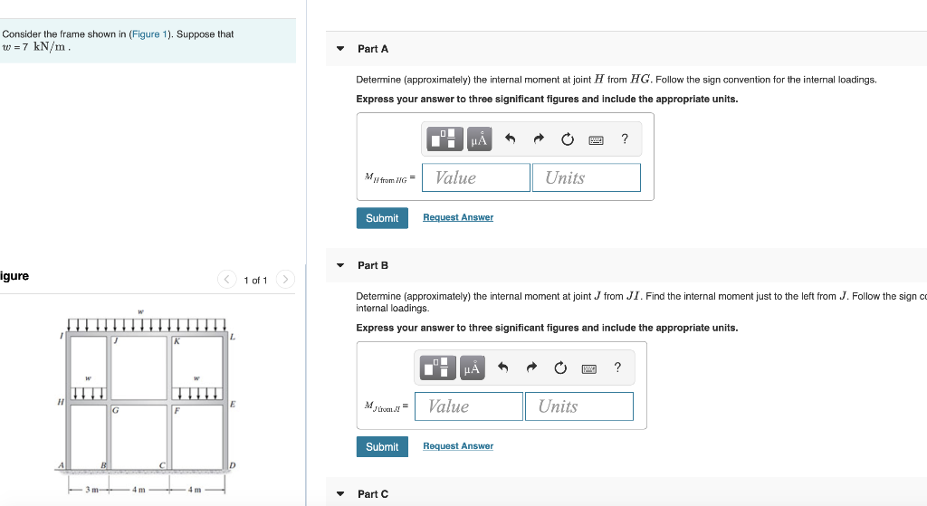 Solved Consider The Frame Shown In (Figure 1). Suppose That | Chegg.com