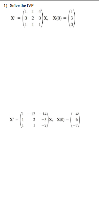 Solved 1 *PLEASE WRITE DOWN EVERY STEP EVEN IF ITS MINOR SO | Chegg.com