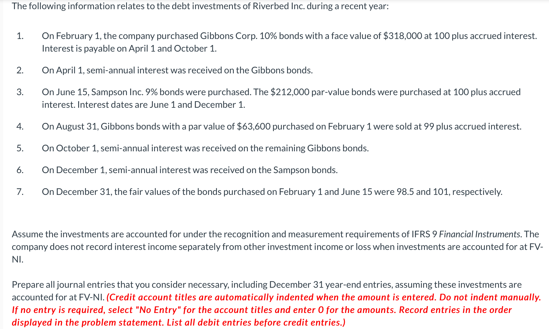 Solved The Following Information Relates To The Debt | Chegg.com