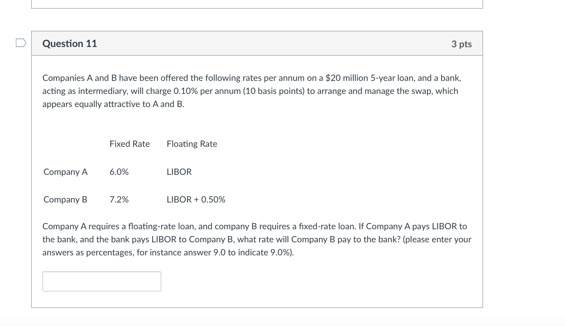 Solved Companies A And B Have Been Offered The Following | Chegg.com