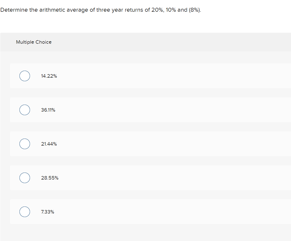 solved-determine-the-arithmetic-average-of-three-year-chegg