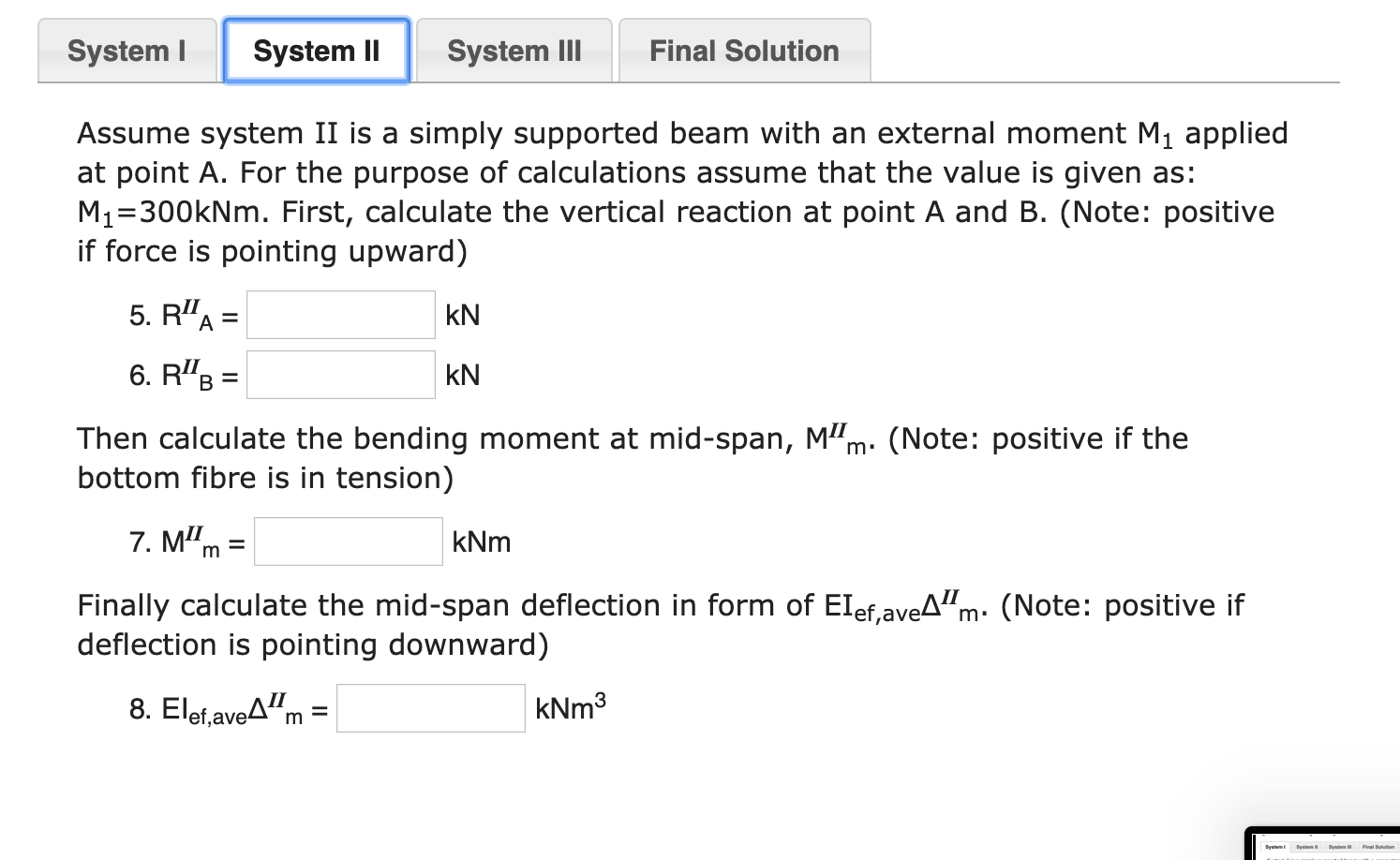 Solved Consider one span of a continuous beam has a | Chegg.com