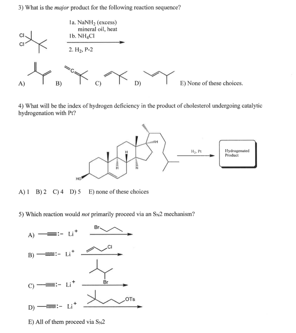 Solved 1 Predict The Major Organic Product S Of The Fol Chegg Com