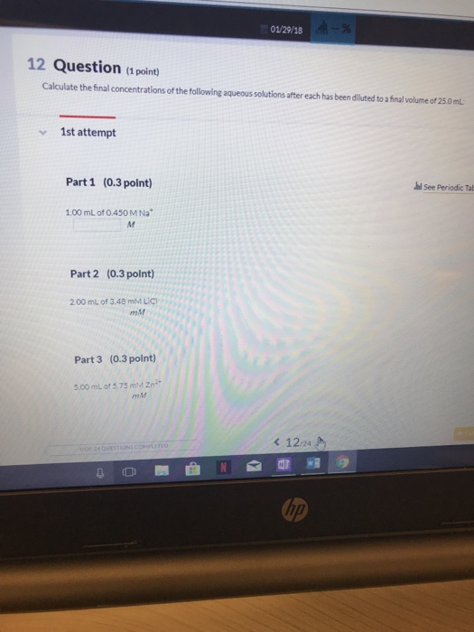 Solved 11 Question( point See page 325 1st attempt Part 1 | Chegg.com