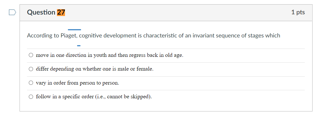 Solved Question 2 1 pts Which is the BEST example of the Chegg