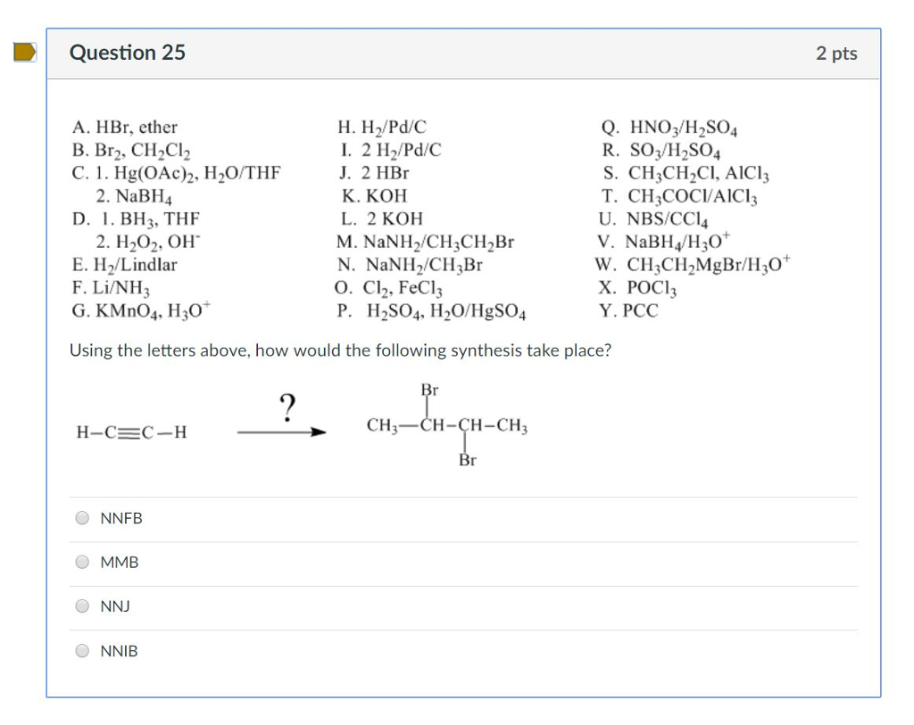 Solved 2 pts Question 5 What is the chirality of the | Chegg.com