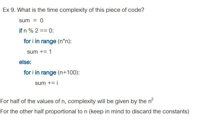 Solved What is the big theta for this algorithm, does it | Chegg.com