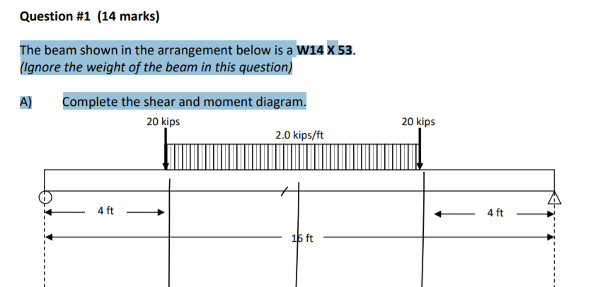 Solved B) Calculate the maximum flexural stress in this | Chegg.com