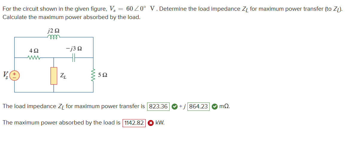 Solved For the circuit shown in ﻿the given figure, | Chegg.com